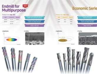 Endmill for Multipurpose and E